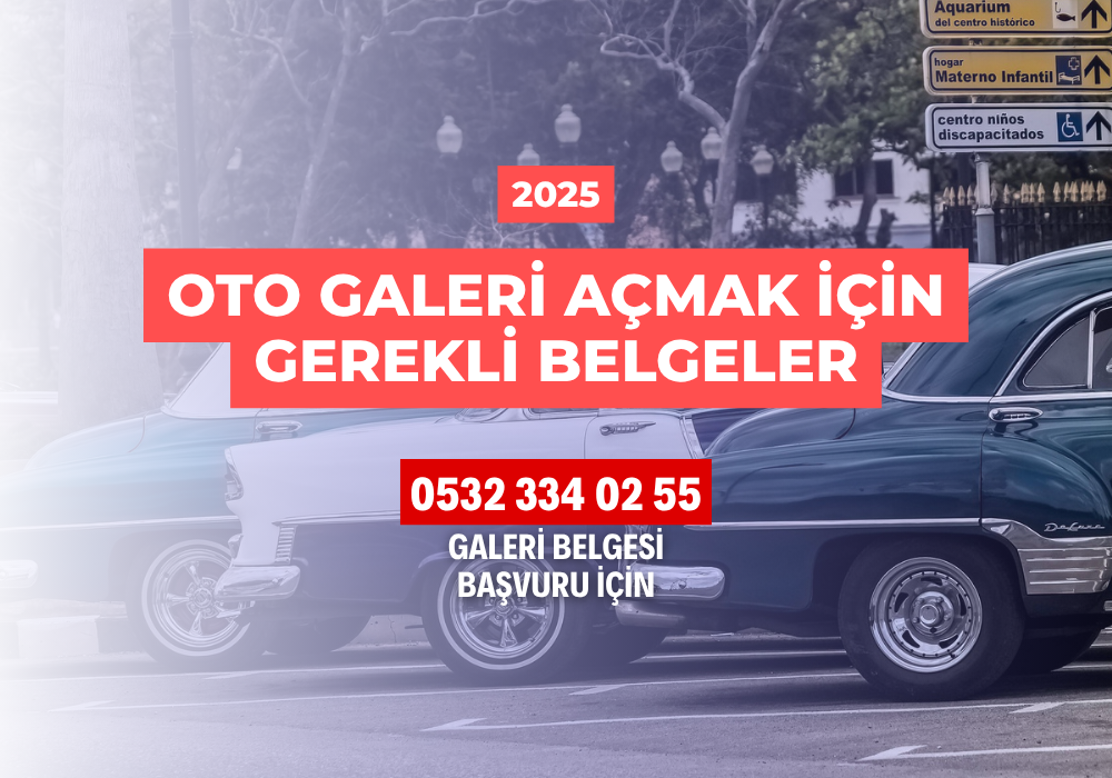 oto galeri açmak